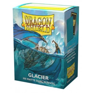 Dragon Shield Sleeves - Dual Matte Glacier