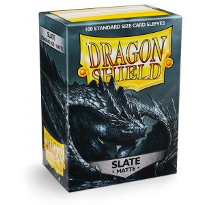 Dragon Shield Sleeves - Matte Slate (100 Sleeves)