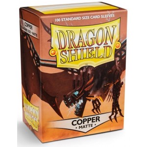 Dragon Shield Sleeves - Matte Copper (100 Sleeves)