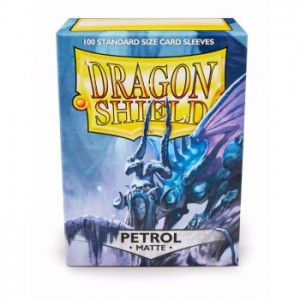 Dragon Shield Sleeves - Matte Petrol (100 Sleeves)