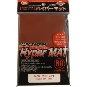KMC Hyper Mat červené obaly (80 ks)